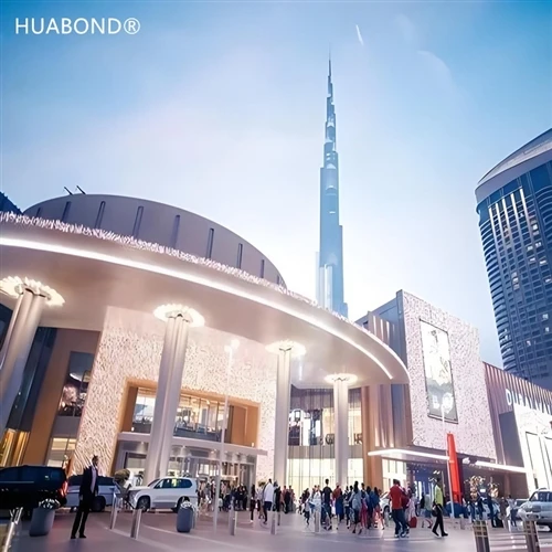Dubai Shopping Center Aluminum Composite Panels
