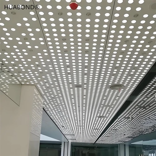 Shenzhen Gaojiao Guild Hall (Punched aluminum composite panel)