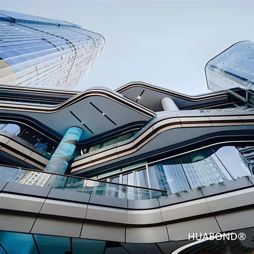 Zhuhai wanxiang xintian building (Aluminum composite panels)