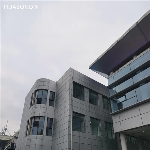 The office building of Changsha Huanghua International Airport (Aluminum comp...