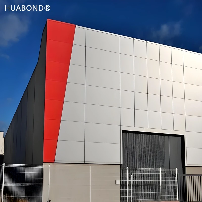 Aluminium composite panel European logistics distribution centre Aluminium composite panel European logistics distribution centre